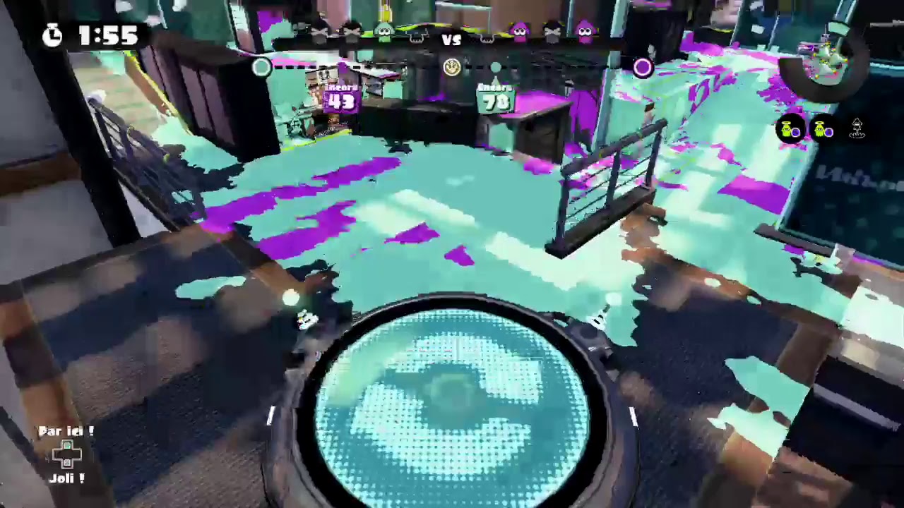 Match pro [entraînement] splatoon 2 nintendo switch