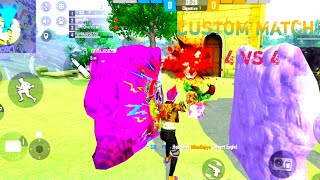 Garena free fire custom match 4 vs4 // free fire custom //Gamer Boy screenshot 5