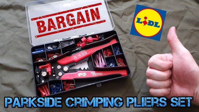 Parkside PCZS 231 A2 Crimping Plier Set (from Lidl or Kaufland) - review  and test - YouTube