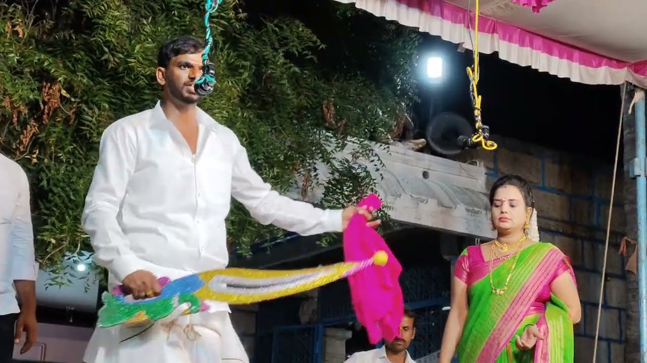 ಚಿತ್ರಾಸೇನಾ ಪಾಂಡುವಿಜಯ ಬಯಲಾಟ ಸಂಗನಕಲ್ಲು 🔱  #Bayalata 