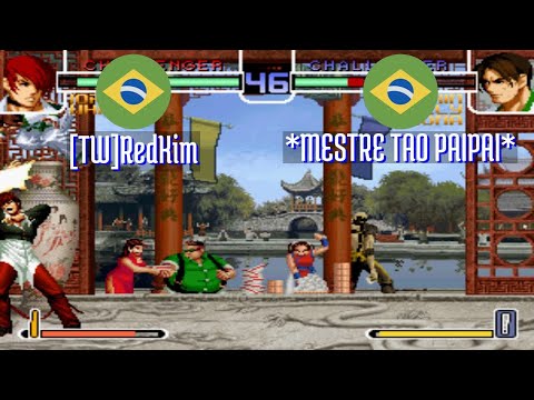 FT5 @kof2002: [TW]RedKim (BR) vs *MESTRE TAO PAIPAI* (BR) [King of Fighters 2002 Fightcade] Nov 12