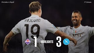 Highlights Fiorentina - Napoli 1-3 Serie A - 3ª Giornata