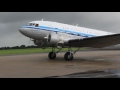 DDA Classic Airlines DC-3 engine start