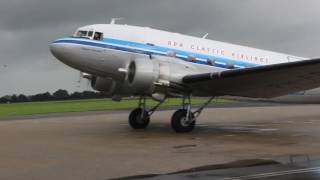 DDA Classic Airlines DC-3 engine start