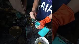 Mixing Cat Biru Muda