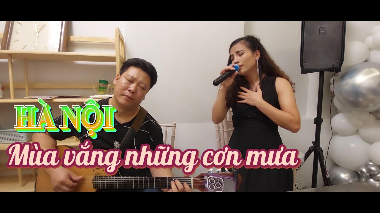 HÀ NỘI MÙA VẮNG NHỮNG CƠN MƯA || ĐỨC NHÃ || PHƯƠNG NHUNG HD || GUITAR COVER