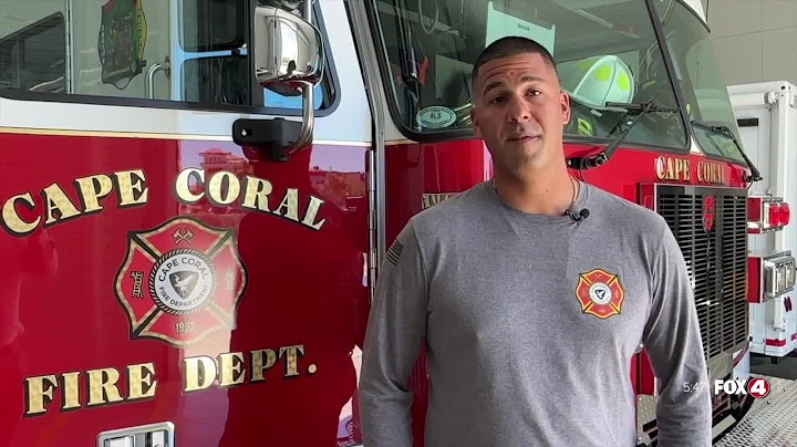 CAPE CORAL | Firefighter honored for saving life at Heat game
