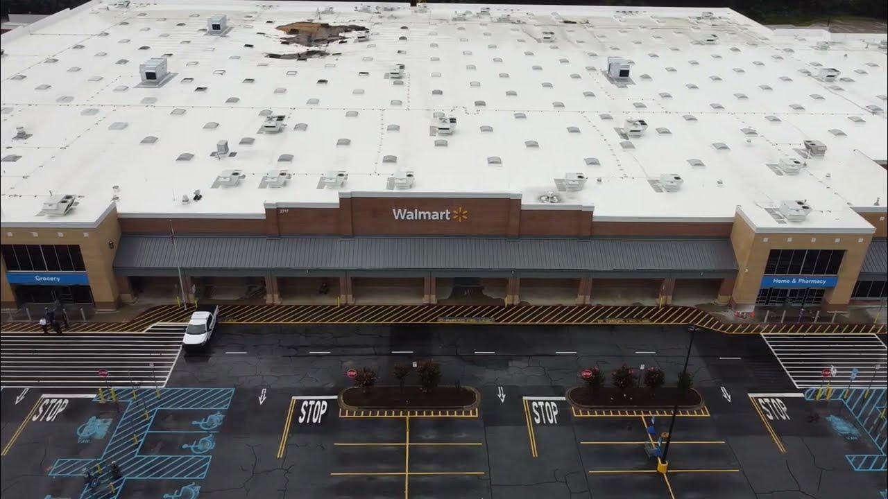 Walmart Peachtree City Fire Aftermath YouTube
