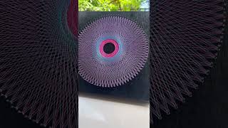 String art mandala tutorial | step by step tutorial#stringart #rainbowstringart #art #wallart #decor