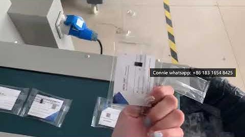 Automatic SIM card packing machine for automatic feeder