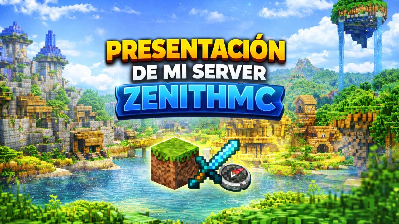 PRESENTACIÓN OFICIAL DE MI SERVIDOR DE MINECRAFT | ZenithMC - YouTube