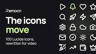 Remocn. Introducing Icons