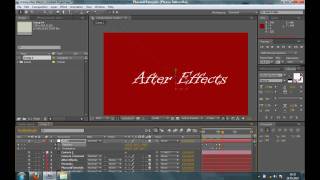 After Effects Tutorial - How to make a simple Camera Movement using A Null Object
