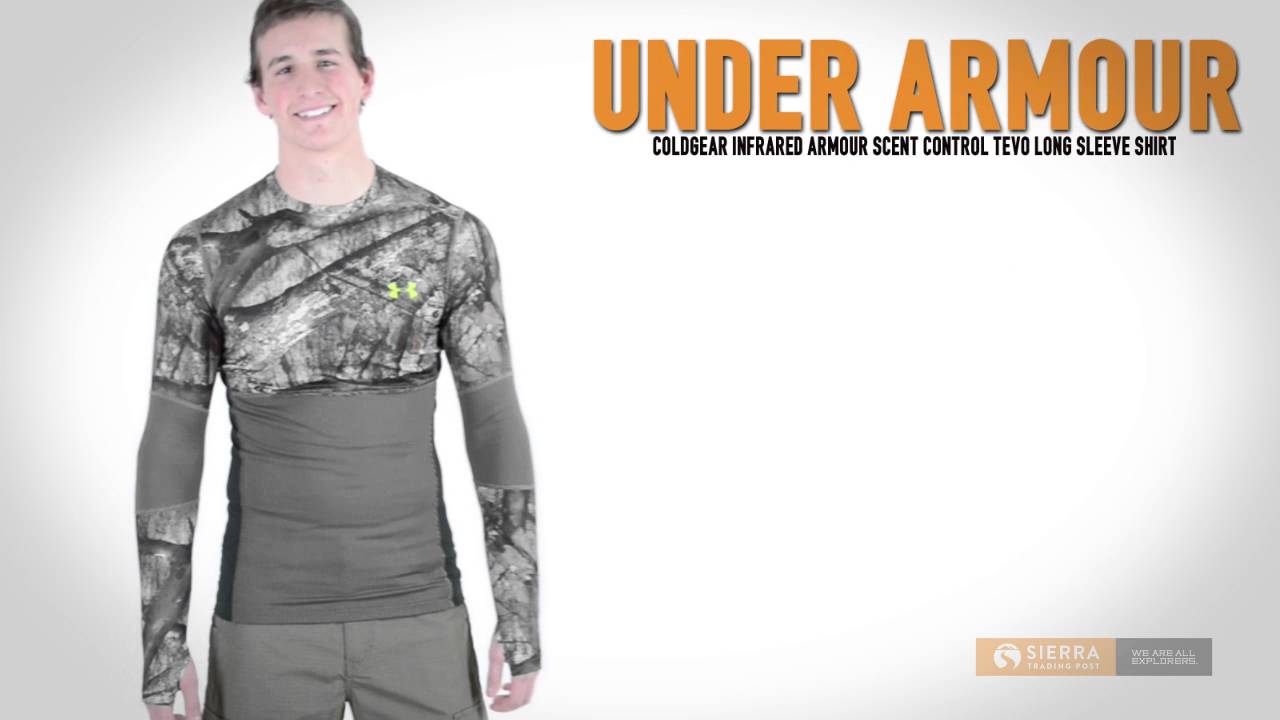 Under Armour UA ColdGear® Armour Infrared Scent Control Shirt - Long Sleeve (For Men)