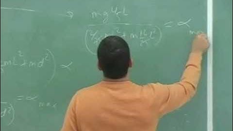 Rotational Dynamics Example 2 Part 3