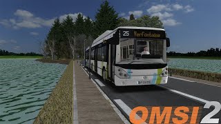 Omsi 2 Gameplay ligne 25 Saint Servan (non commenté) Irisbus Citelis 18 GNV