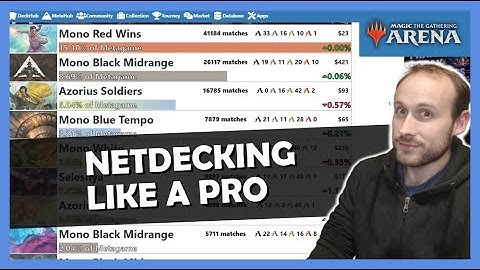 How to Netdeck - Copy/Import/Export Meta and Budget Decks | MTG Arena Beginner