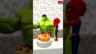 Hulks Cake Stolen By Spider Mans Sneaky Trick