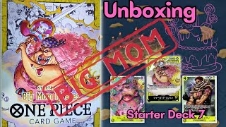 One Piece TCG ST-07 BIG MOM Pirates Starter Deck Opening
