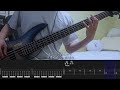 [Bass TAB] 윤회(Rinne) - Himegoto (リンネ - 秘めごと)