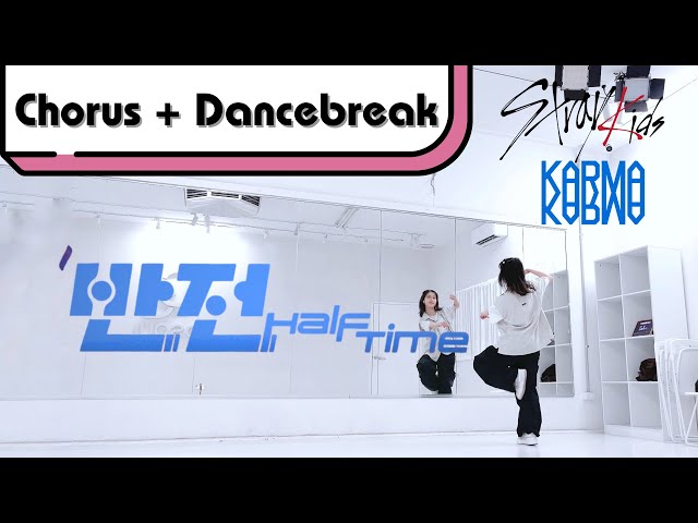 @StrayKids 스트레이키즈 '반전 (Half Time)’ Chorus & Dancebreak Dance Tutorial (Slow & Mirror)