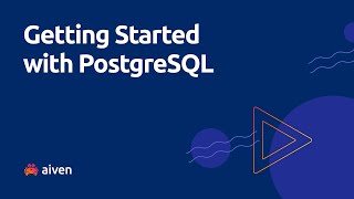 Getting Started with PostgreSQL: Setup Postgres Service