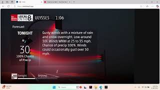 Local on the 8 Ulysses KS with 3 Alert 3/18/25