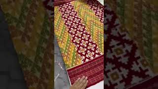 Unique Design Sambalpur Pure Cotton Saree#sambalpurisaree #saree #shorts #handloom##cottonsarees#new