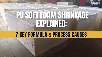 PU Soft Foam Shrinkage Explained: 7 Key Formula & Process Causes
