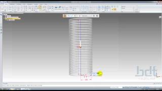 Solid Edge St4Parça Modelleme Eğitim Videolarısenkron Modelleme-26-Helix Komutu