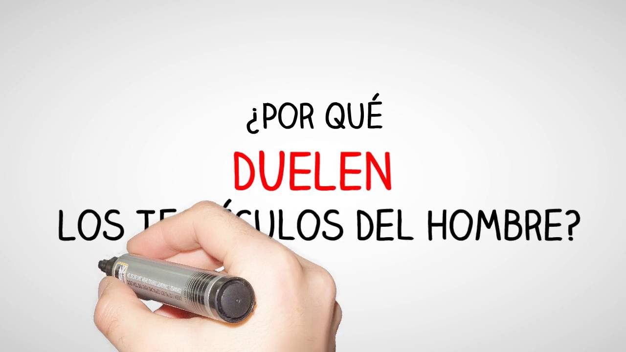 Y me cintura la duele testiculo el derecho