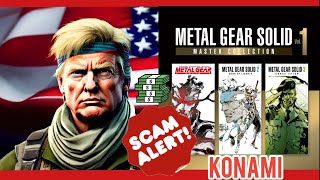 Metal Gear Solid Master Collection is a RIP OFF ! Konami should be ASHAMED