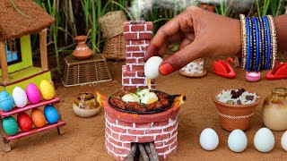 Miniature Egg Biryani | Anda Ka Dum Biryani | Mini Foodkey