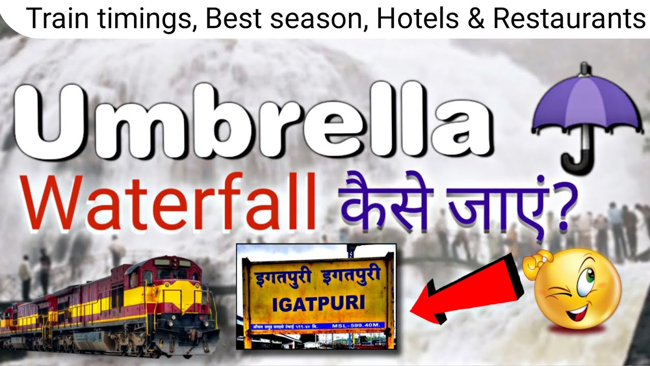 Bhandardara waterfall from Mumbai || Umbrella waterfall location