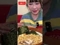 【大食い】超デカ盛りラーメンと巨大黒炒飯チャレンジ🍜【海老原まよい】