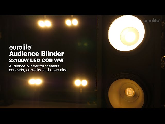 Audience Blinder 2x100W LED COB WW - eurolite