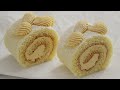 Caramel orange roll cake 焦糖香橙蛋糕卷  Gâteau roulé à l'orange et au caramel 橙子