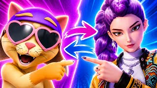GUERREIRAS DO K-POP VIRARAM GATINHAS