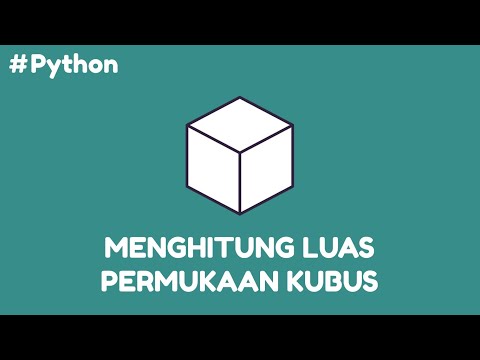 Program Python Menghitung Luas Permukaan Kubus