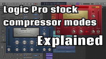 Logic Pro compression modes explained - Part 1