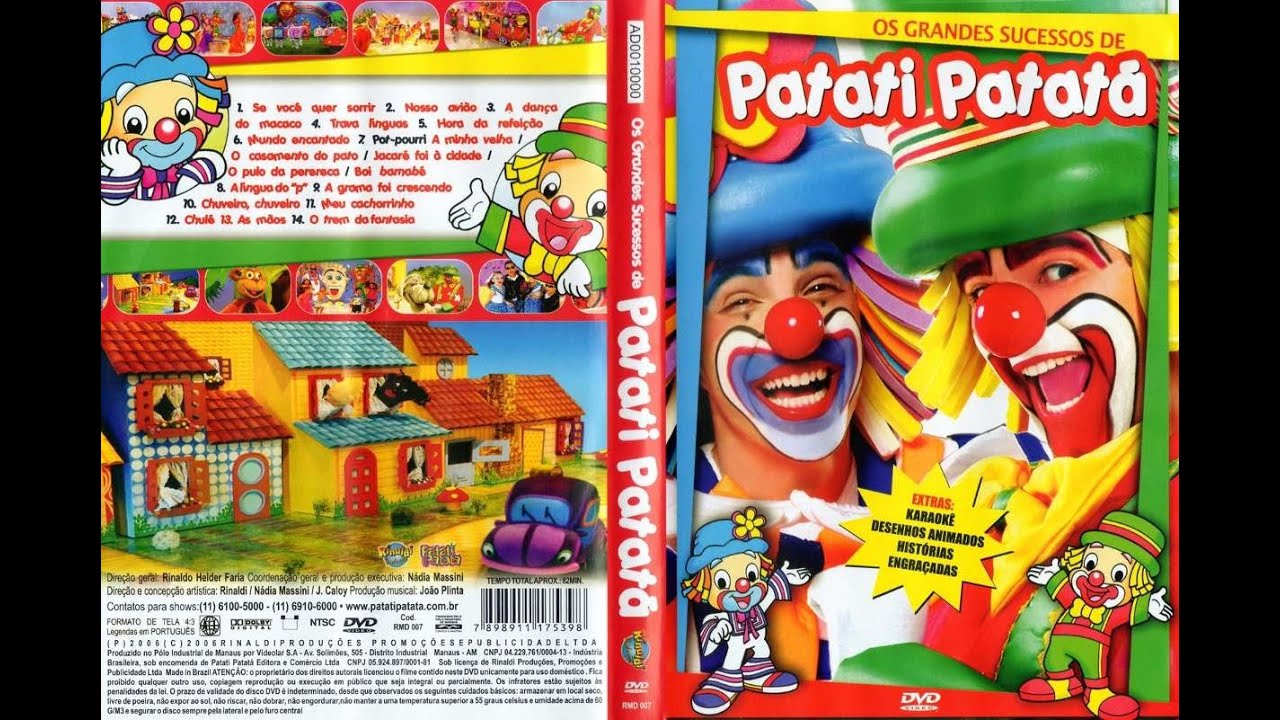 Patati Patatá os grandes sucessos DVD completo - YouTube