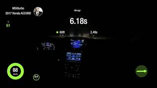 2016 Acura ILX 2.4 Dragy Racelogic 0-100 quarter mile