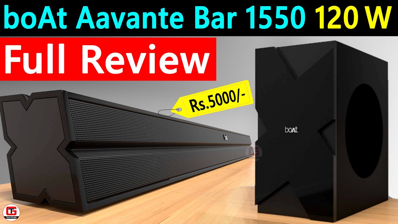 boat aavante bar wireless bluetooth soundbar review