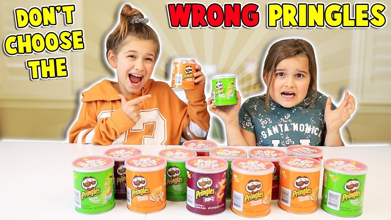 Dont Choose the Wrong PRINGLES Slime Challenge  JKrew