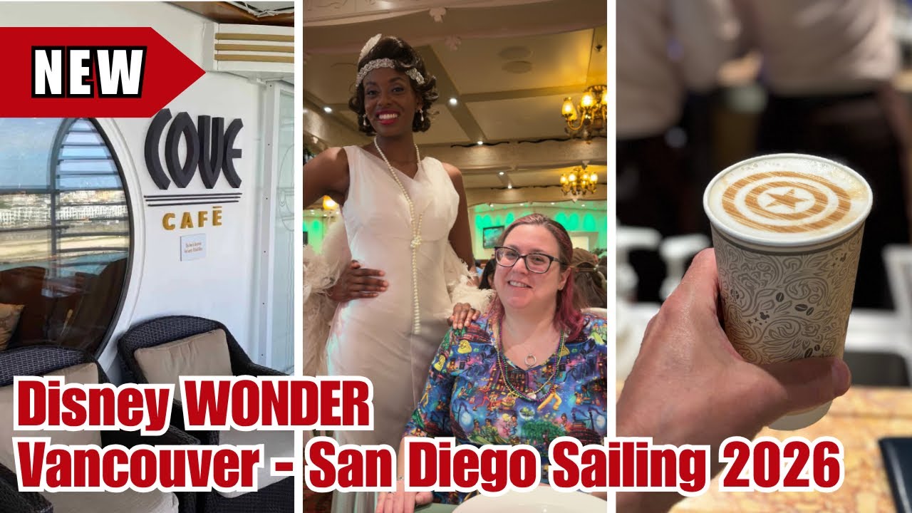 Disney WONDER Cruise - Vancouver to San Diego 2026