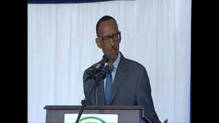 President Kagame addressing the Command Post Exercise- Kigali, 11 July 2013