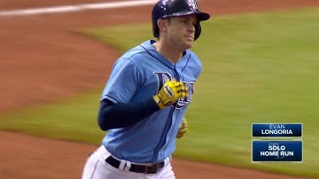 MIN@TB: Longoria cuts into deficit with solo homer