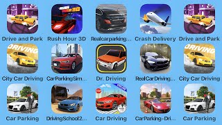 Фото Drive And Park, Rush Hour 3D, Real Car Parking, Crash Delivery, City Car Driving, Dr Driving