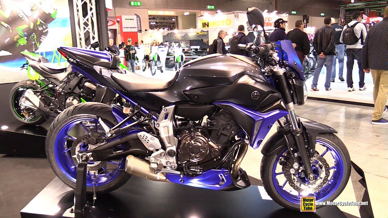 15 Yamaha Fz 07 Mt 07 Ermax Customized Walkaround 14 Eicma Milano Motocycle Exhibition Youtube