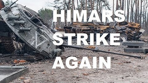 SUDDEN UKRAINIAN ATTACK WITH HIMARS DECIMATED RUSSIAN COLUMN WITH NEW T-90 TANKS || 2023